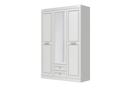 Шкаф 3-х дверный Олимп, белый 