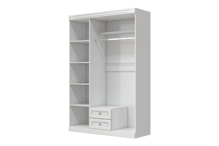 Шкаф 3-х дверный Олимп, белый 