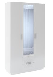 Шкаф 3х-створчатый с ящиками Тиффани 