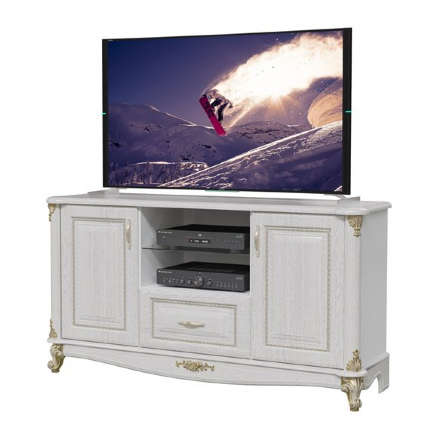 Тумба ТВ Да Винчи, Белый 