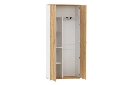 Шкаф для одежды Санти НМ 040.42, крафт золотой 