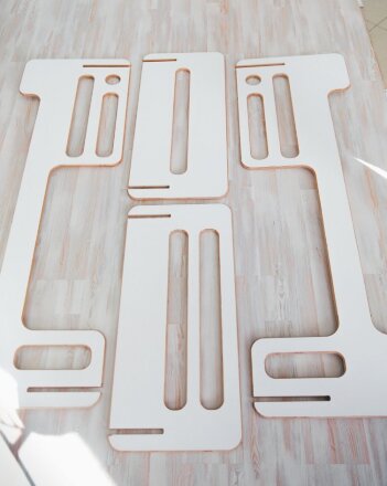 Кровать-конструктор (фанера) 80х160 см  