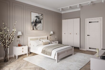 Тумба прикроватная Фарго, Льняной 