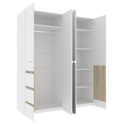 Шкаф 4-дверный 8 Анона, Белый