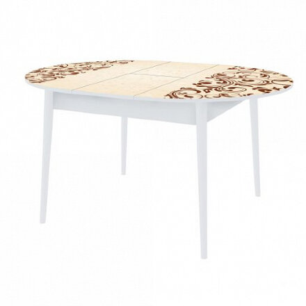 Стол обеденный Прага 8 раздвижной опора массив МТ2 