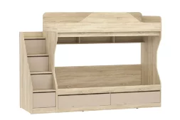 Двухъярусная Кровать Акварель НМ 041.51