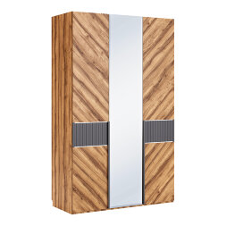 Шкаф трехдверный с зеркалом Моника 