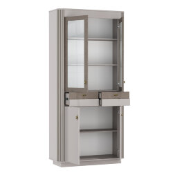 Шкаф комбинированный Фантазия, Кашемир патина