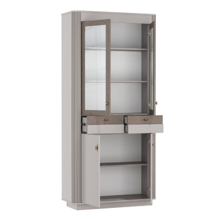 Шкаф комбинированный Фантазия, Кашемир патина 