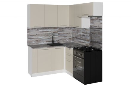 Кухонный гарнитур Дюна мега прайм, 160х170 см 
