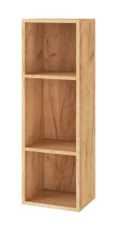 Пенал-надстройка Квартет-13, Дуб крафт золотой/Графит