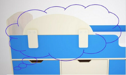 Кровать детская Малыш-Мини  