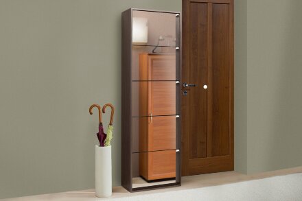 Обувница зеркальная Эдит 5S 