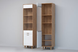 Пенал с 2 дверями на ножках ПС-1  ЭГО, Дуб Крафт 