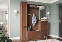 Зеркало Ливорно ЛЗ-30, орех донской