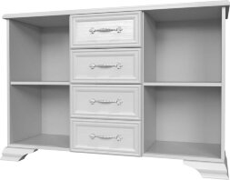 Комод 4 ящика 2 двери Грация