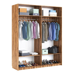 Шкаф четырехдверный без зеркала Моника