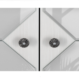 Шкаф угловой Азалия с зеркалом