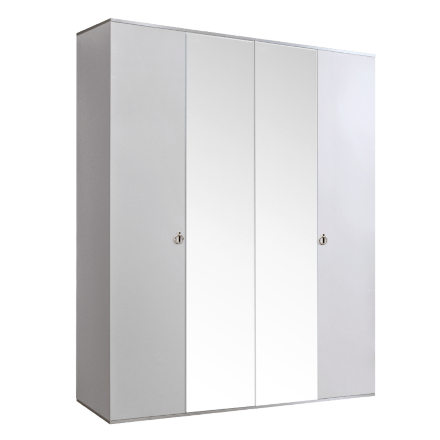 Шкаф 4 двери РМШ1/4 (с зеркалами) Rimini 