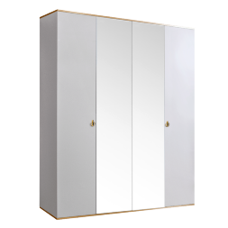 Шкаф 4 двери РМШ1/4 (с зеркалами) Rimini