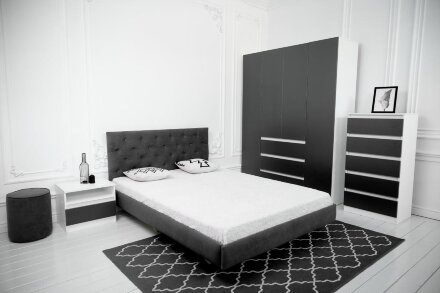 Кровать с мягкими царгами Милана 