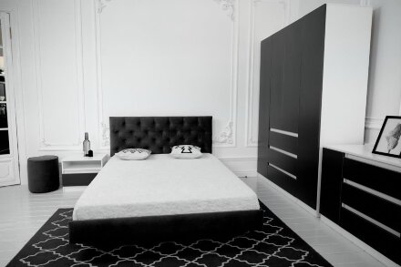 Кровать с мягкими царгами Милана 