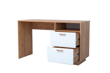 Стол письменный с 2мя ящиками на ножках Ст-3 ЭГО, Дуб Крафт 