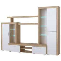 Гостиная Орландо, Сонома-Белый глянец