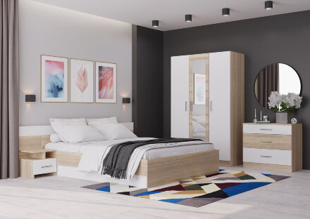 Спальня Леси с 3х-створчатым шкафом 