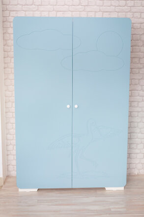 Шкаф 2-х створчатый Журавлик  