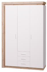 Шкаф для одежды с ящиками 3-х дверный Люмен №15 