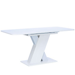 Стол раздвижной Гросс, Бодега белый/ Серый