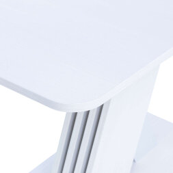 Стол раздвижной Гросс, Бодега белый/ Серый