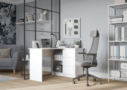 Стол письменный Мори МС-16/2 графит 