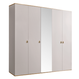 Шкаф 5 дверей РМШ1/5 (с зеркалом) Rimini