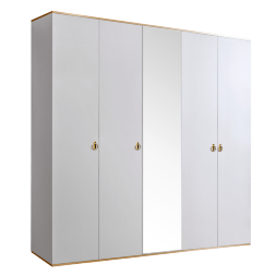 Шкаф 5 дверей РМШ1/5 (с зеркалом) Rimini