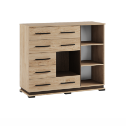 Комод Модена МК-2, гикори - венге