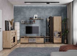 Комод Модена МК-2, гикори - венге