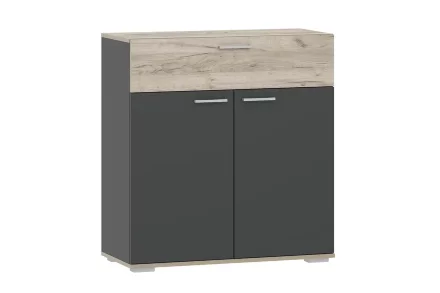 Тумба Санти НМ 013.77, крафт серый 