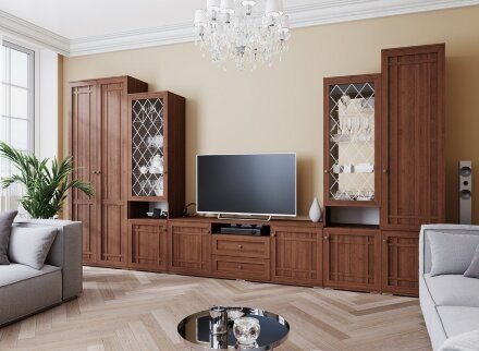 Пенал с полками Ричард, орех донской 