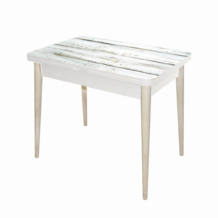 Стол обеденный раскладной Прага 6 опора массив МТ2  