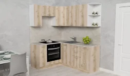 Модульная кухня АТР, дуб делано натуральный (150х170 см) 