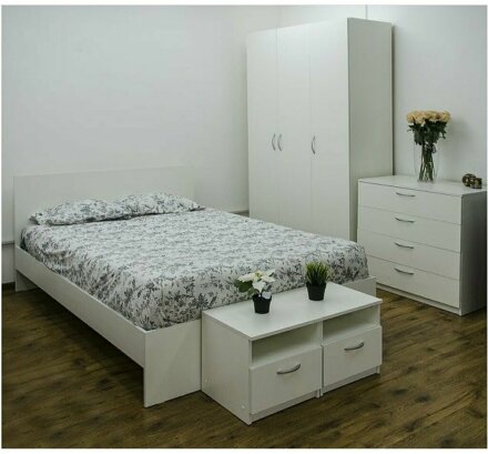Кровать с ящиками Осло, белый   