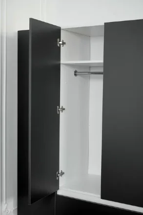 Модульная спальня Парус, белый/Графит 3 