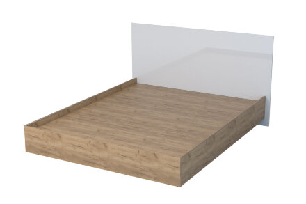  Кровать 1,4 (арт.031) ЭГО, Дуб Крафт  