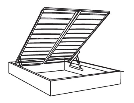 Кровать 2-х спальная (1,6 м) с подъемным механизмом Венеция  ВНКР-1[3]