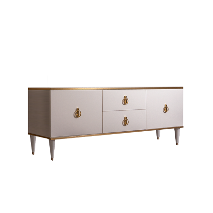 Тумба для телеаппаратуры РМТ-3 (2 двери-2 фасада) Rimini 