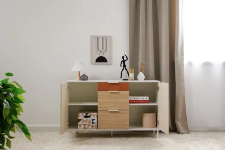 Комод Марвэл 16.234.02, белый 