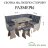 Кухонный уголок Аленка-17 (комплект со столом и табуретами) ясень шимо светлый /велюр серый 