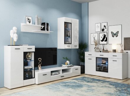 Полка навесная Gloss (Глосс) 